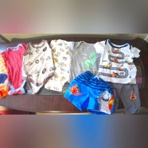 Baby Boy Summer Bundle Size 0-3 Months
